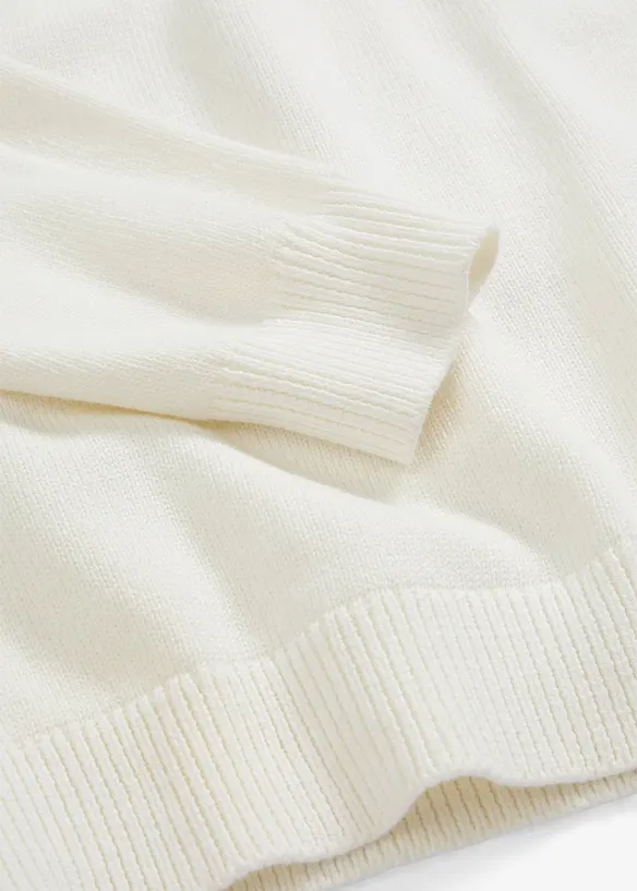 Oversize svetr z čisté bavlny, bonprix