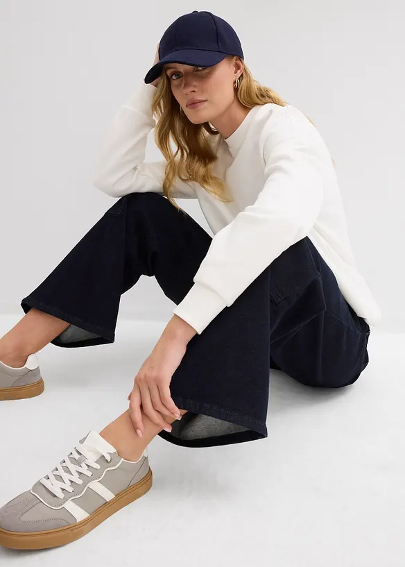 Oversize mikina z čisté organické bavlny, bonprix