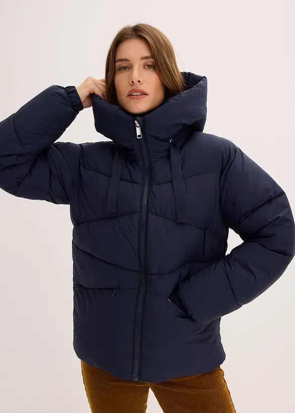 Voděodolná prošívaná bunda, bonprix