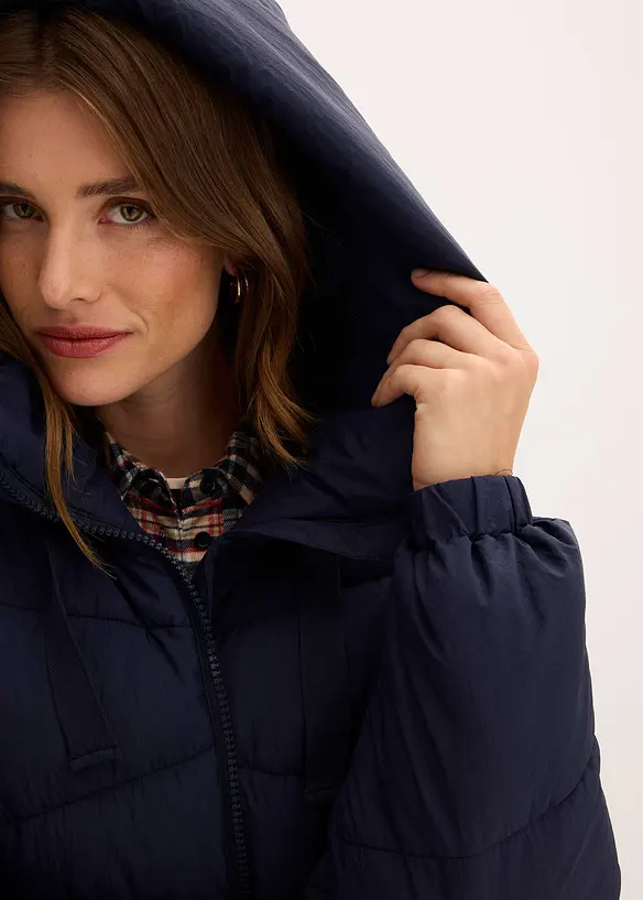 Voděodolná prošívaná bunda, bonprix