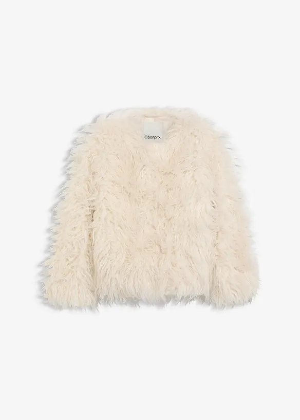 Oversize bunda z umělé kožešiny, bonprix