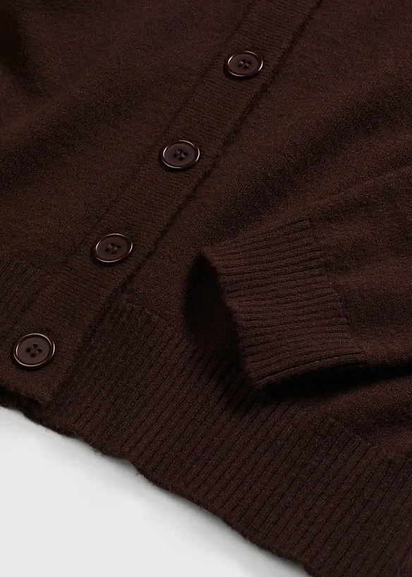 Dlouhý pletený kabátek z měkké viskózové směsi, bonprix