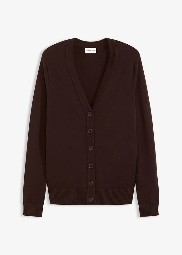 Dlouhý pletený kabátek z měkké viskózové směsi, bonprix