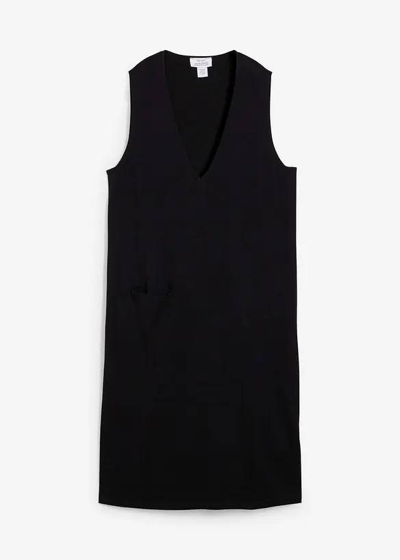 Pletené šaty z čisté bavlny, bonprix