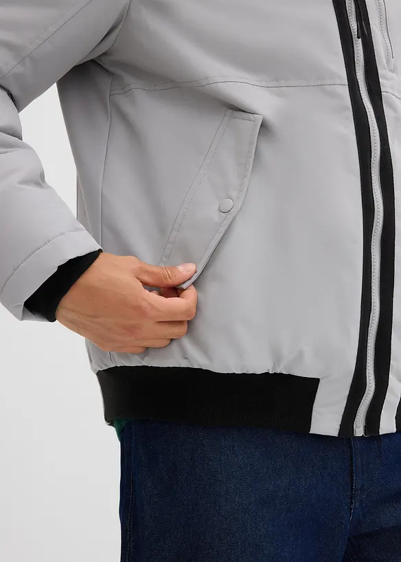 Zimní bunda se sportovními detaily, bonprix