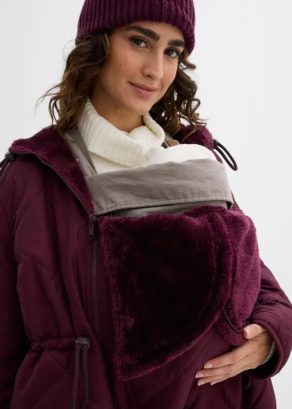 Hebk&aacute; oboustrann&aacute; těhotensk&aacute; a nosic&iacute; bunda 6 v 1, bonprix