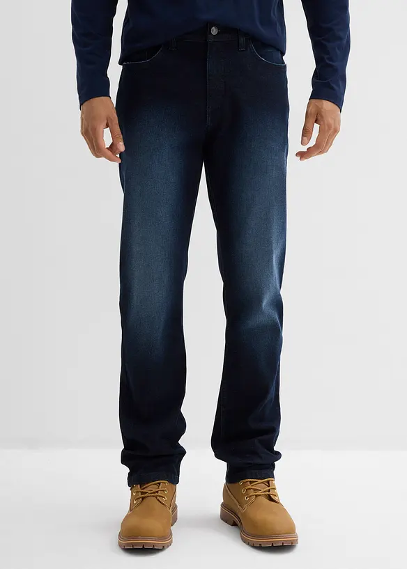 Strečové džíny v pohodlném střihu Regular Fit, Straight, bonprix