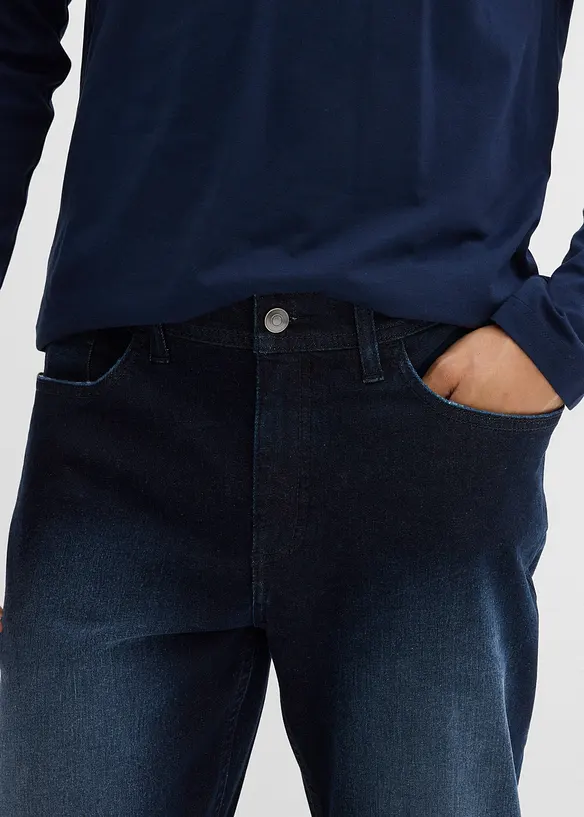 Strečové džíny v pohodlném střihu Regular Fit, Straight, bonprix