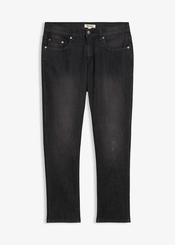 Lehké strečové džíny Slim Fit, Straight, bonprix