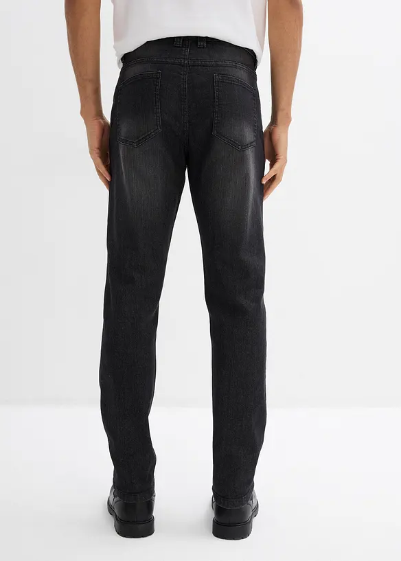 Lehké strečové džíny Slim Fit, Straight, bonprix
