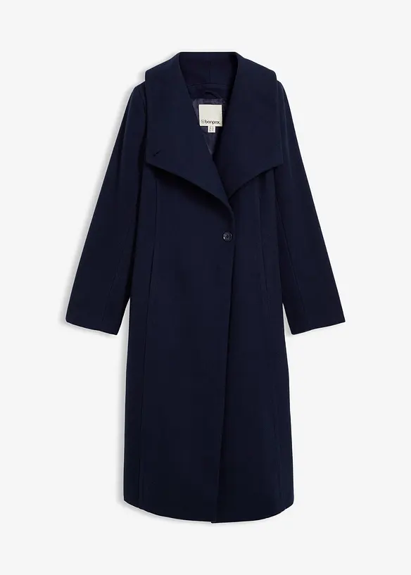 Kabát z imitace vlny, bonprix