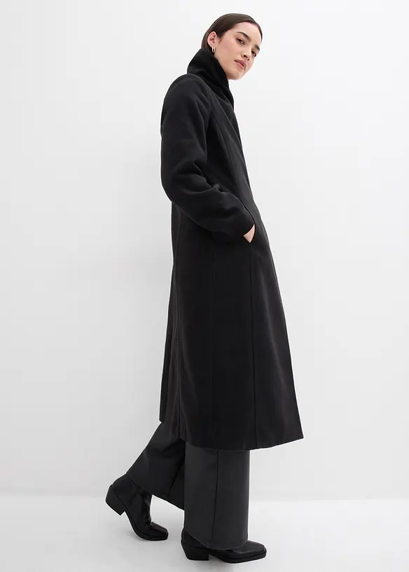 Kabát z imitace vlny, bonprix