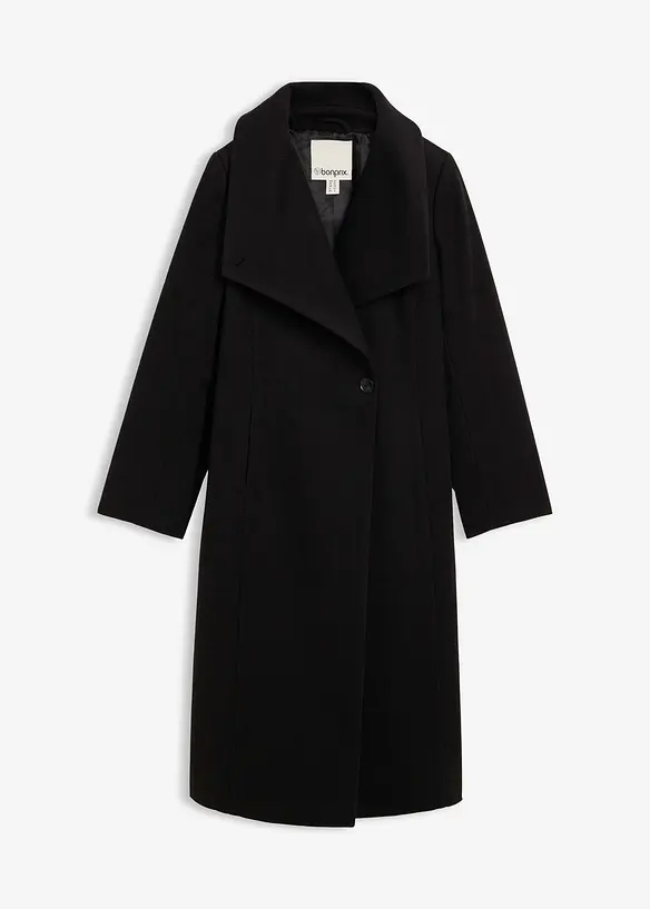 Kabát z imitace vlny, bonprix