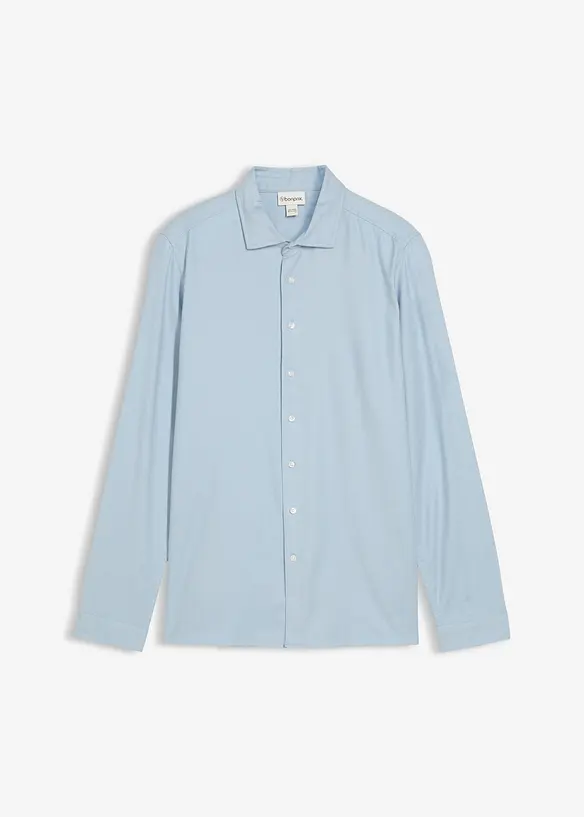 Business košile z flanelu z čisté bavlny, Slim Fit, bonprix
