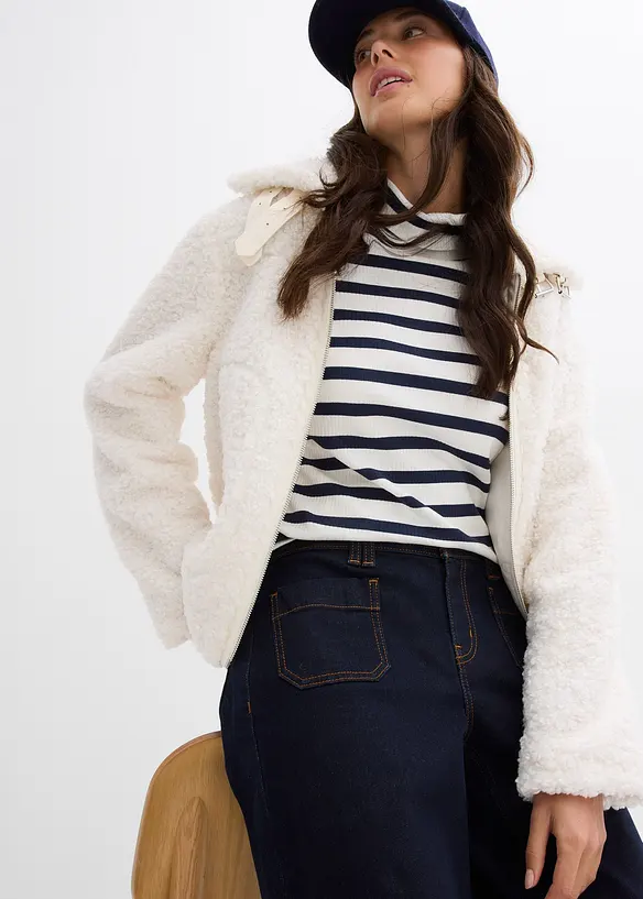 Džíny Straight, Mid Waist, bonprix