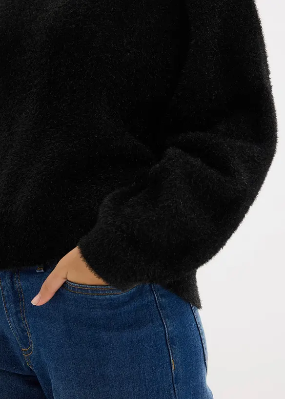 Svetr z jemné pleteniny, bonprix