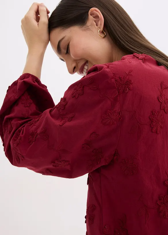 Halenka bez zapínání, z čisté bavlny, bonprix