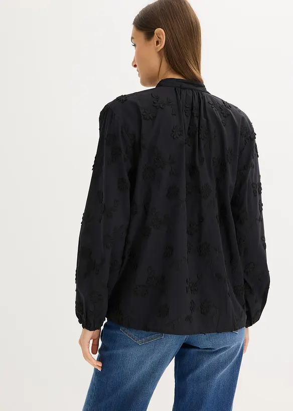 Halenka bez zapínání, z čisté bavlny, bonprix