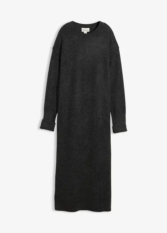 Pletené midi šaty, bonprix