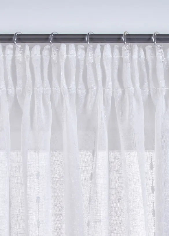 Závěs s tkanými proužky (1 kus v balení), bonprix