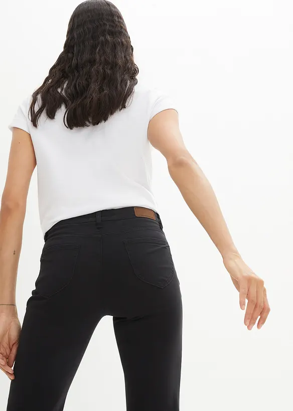 Strečové džíny Straight, Mid Waist, bonprix