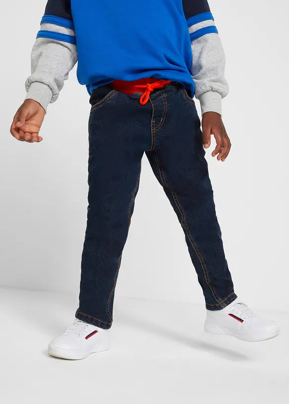Chlapecké termo džíny pro s žerzejovou podšívkou, bonprix