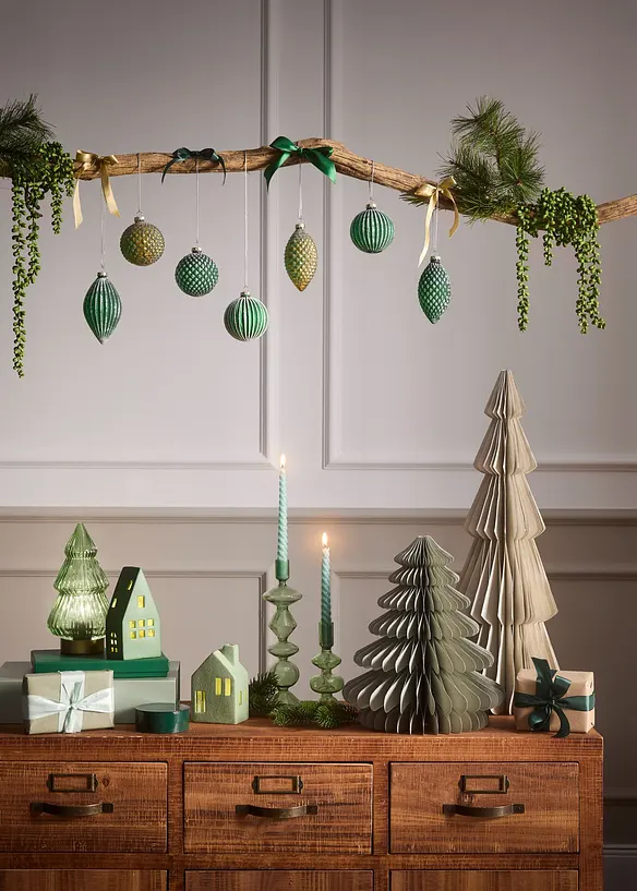 LED dekorativní předmět Vánoční stromeček, bonprix