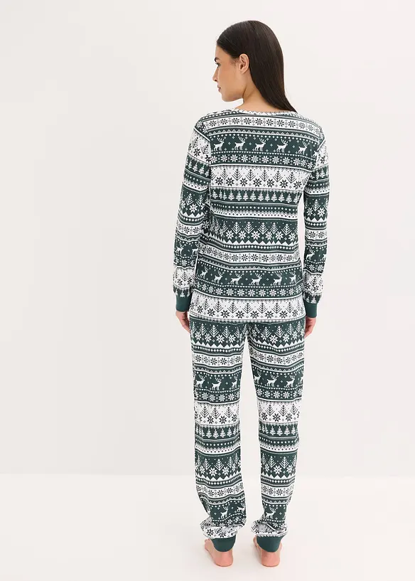 Pyžamo z čisté organické bavlny, bonprix