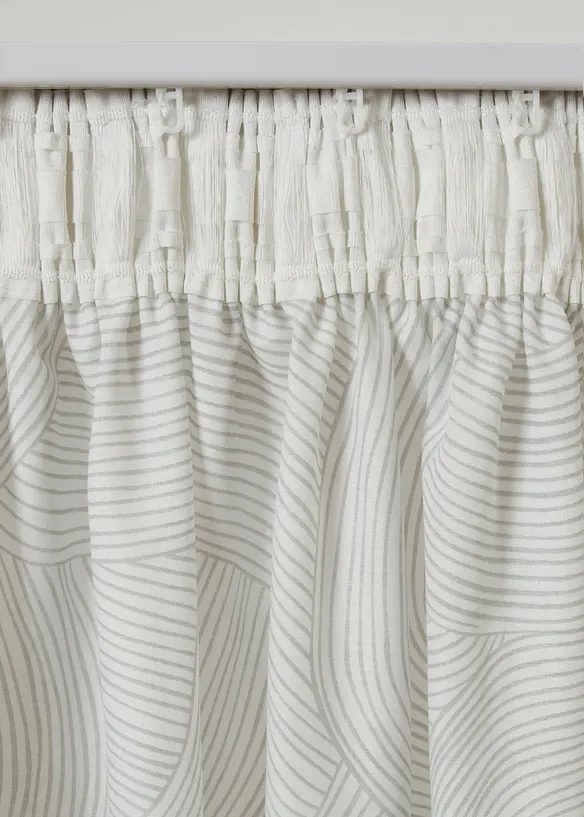 Záclona z udržitelného materiálu (1 ks v balení), bonprix