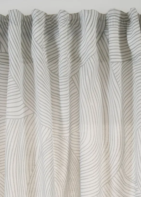 Záclona z udržitelného materiálu (1 ks v balení), bonprix