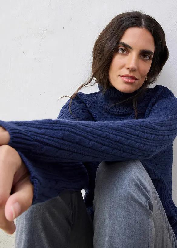 Svetr z vlny Merino, bonprix