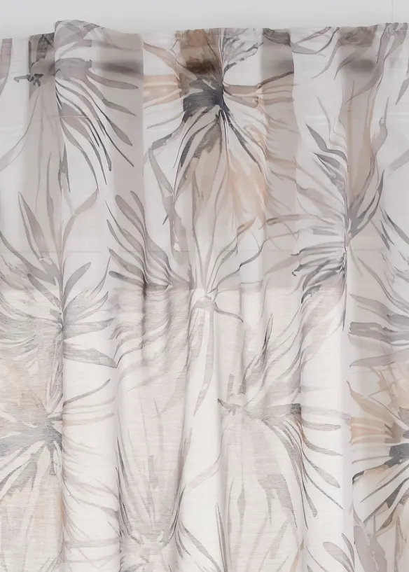 Záclona s potiskem (1 ks v balení), bonprix