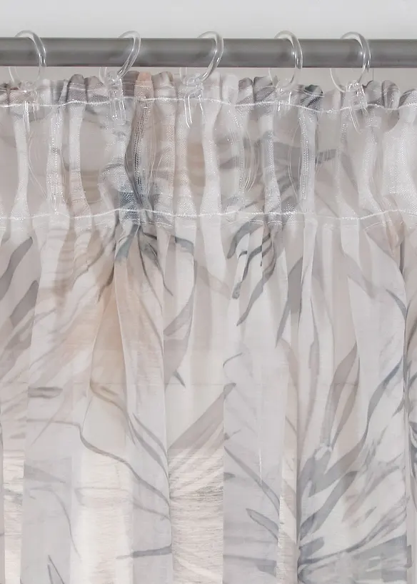 Záclona s potiskem (1 ks v balení), bonprix