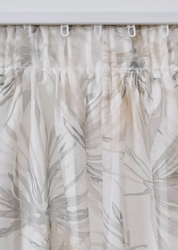 Záclona s potiskem (1 ks v balení), bonprix