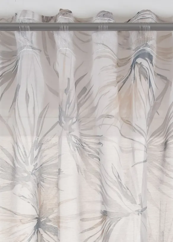 Záclona s potiskem (1 ks v balení), bonprix