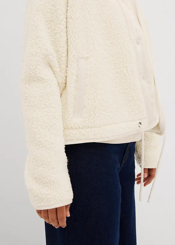 Bunda z plyšového flísu, bonprix