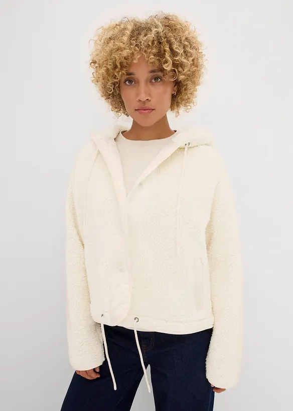 Bunda z plyšového flísu, bonprix
