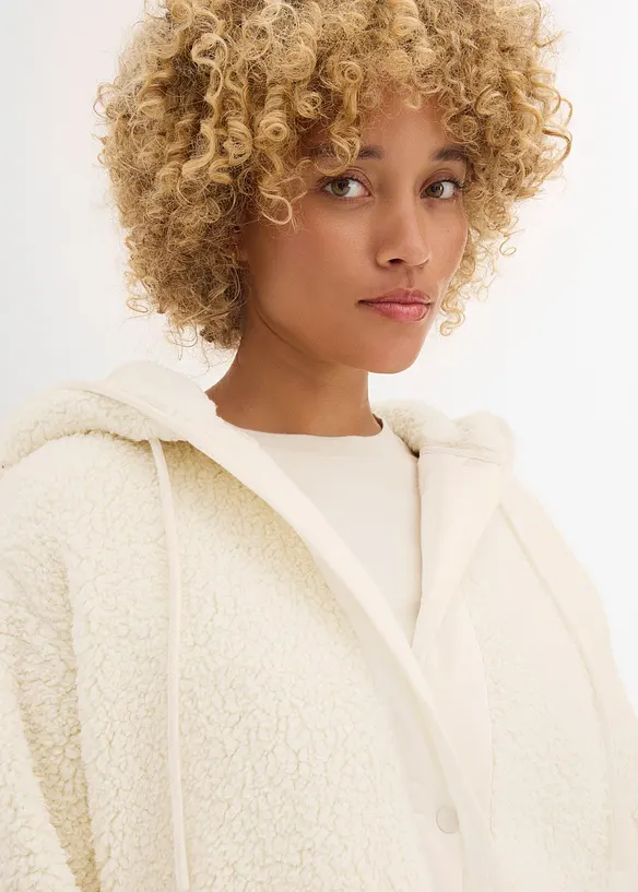 Bunda z plyšového flísu, bonprix