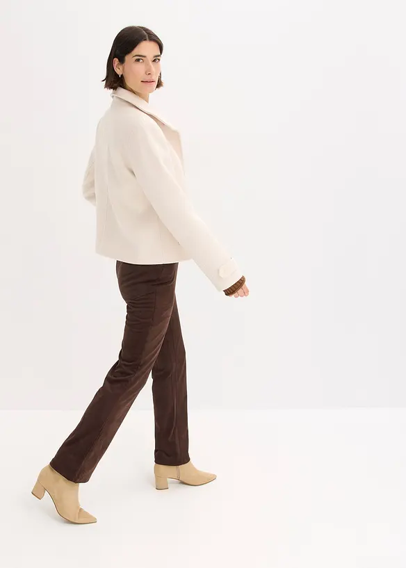 Kabátek s vlněným vzhledem, bonprix