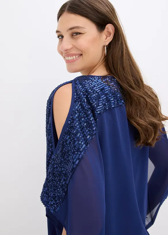 Tunika s pajetkami, bonprix