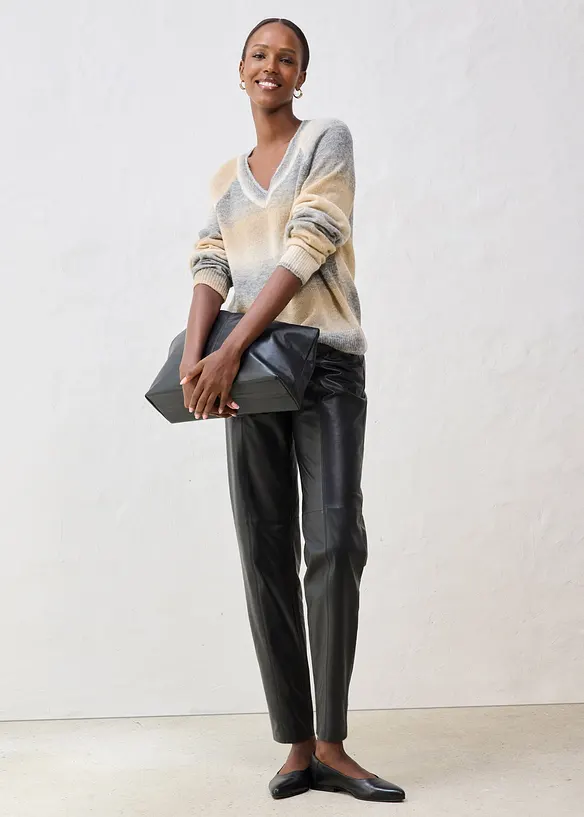 Svetr s vlnou a lurexem, bonprix