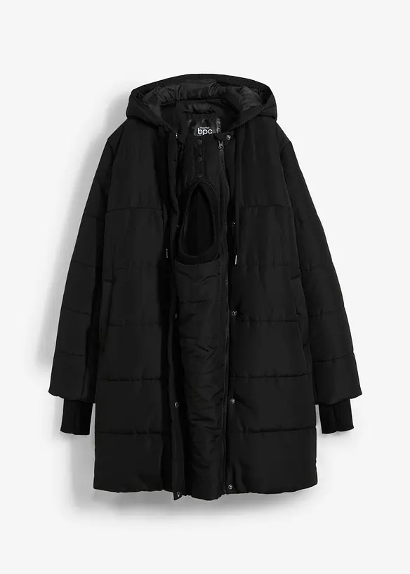 Těhotenský kabát 3 v 1 s nosicí vsadkou, bonprix