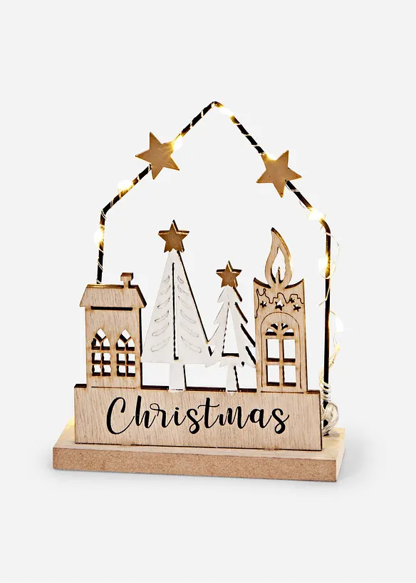 LED dekorativní předmět ve tvaru domečku, bonprix