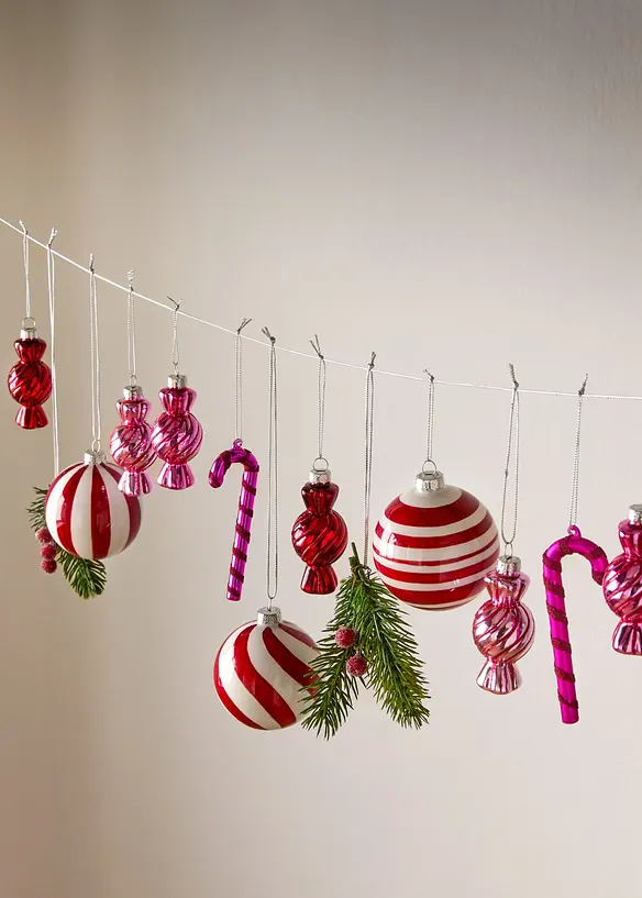 Závěsná dekorace: cukrové tyčinky (2 ks v balení), bonprix