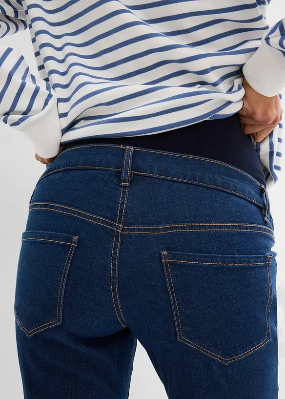 Těhotenské džíny Bootcut, bonprix