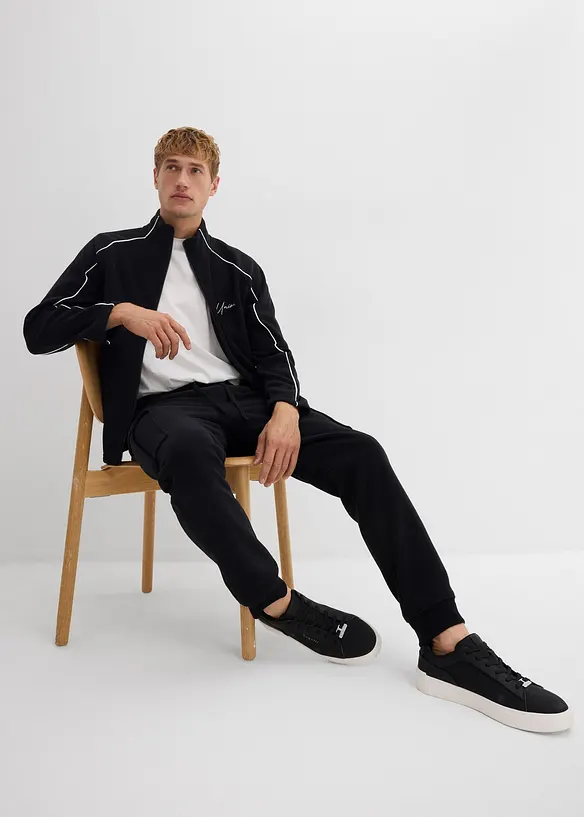 Hřejivé cargo kalhoty z flísu, Regular Fit, bonprix