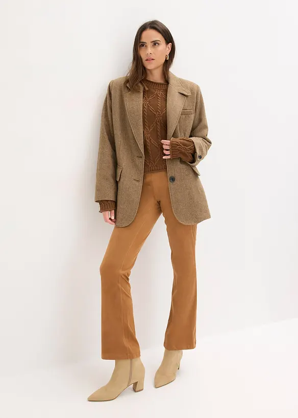 Svetr s podílem bavlny, bonprix