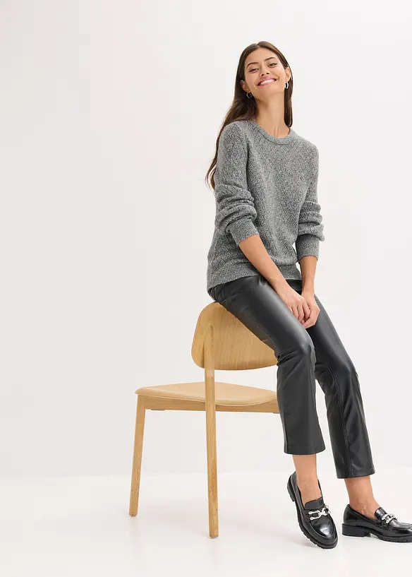 Ažurový svetr, bonprix