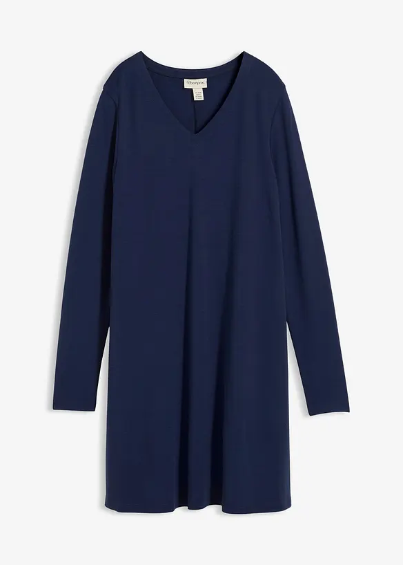 Šaty ze splývavé viskózové směsi, bonprix
