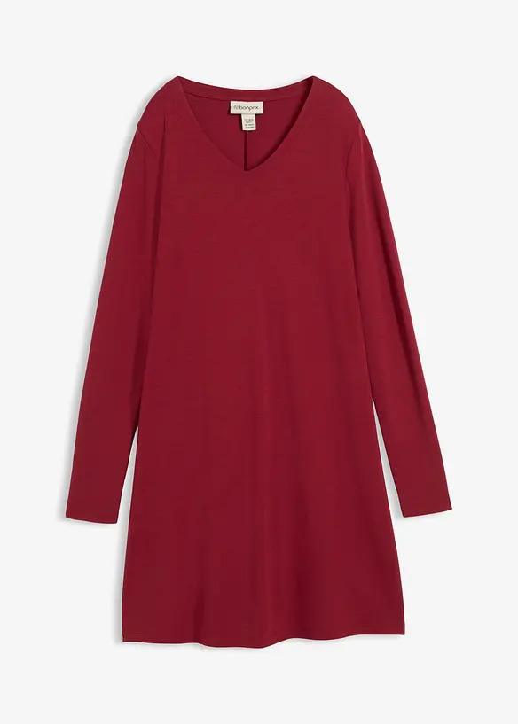 Šaty ze splývavé viskózové směsi, bonprix